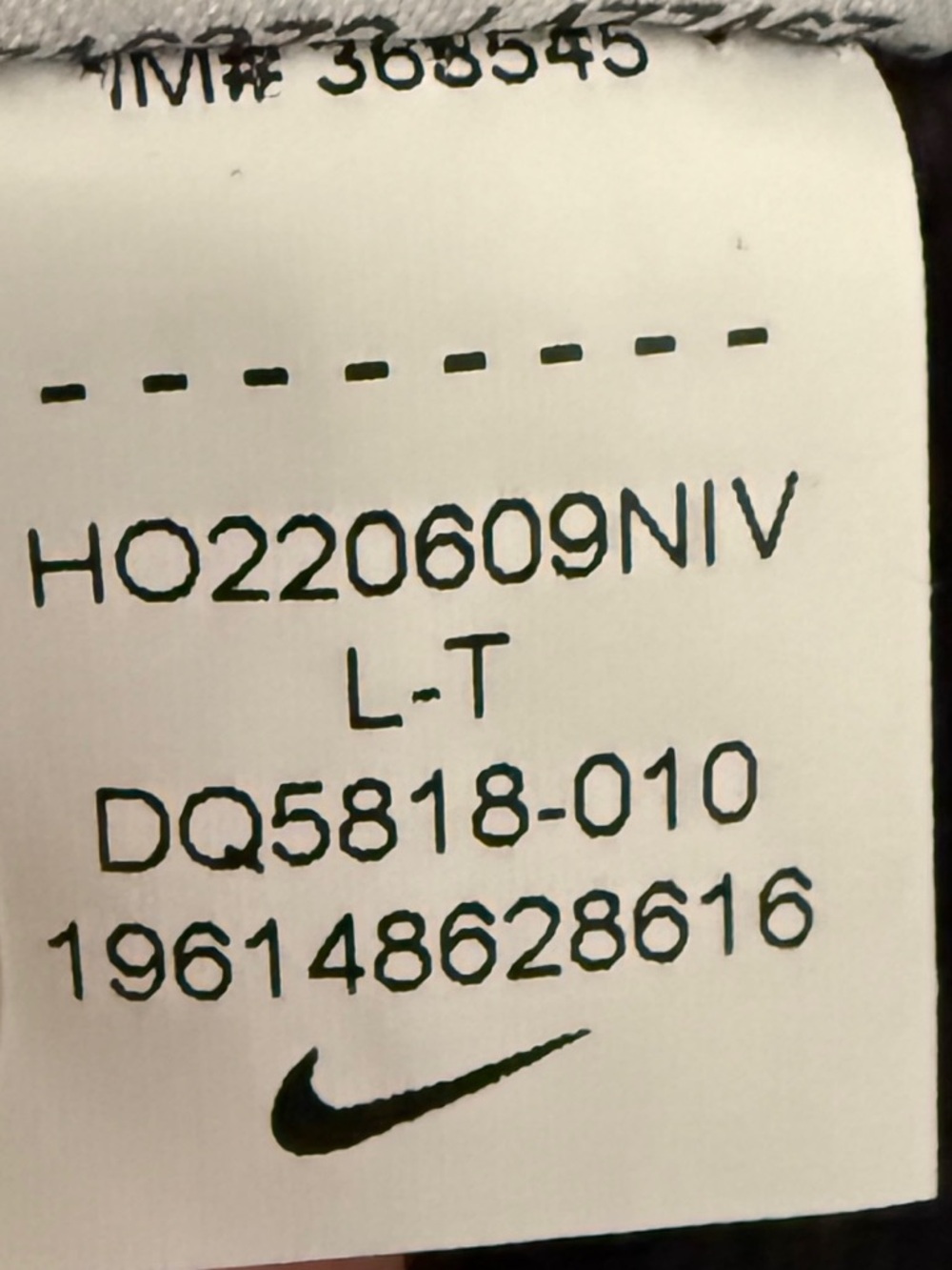 LIKE NEW Nike Dri-Fit Standard Issue Hoodie Sweatshirt Black Men’s Large Tall LT - Picture 14 of 15